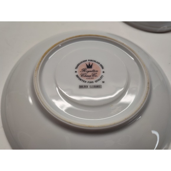 VTG Royalton China Co. Japan 14 Piece Cups & Saucers - Picture 5 of 5